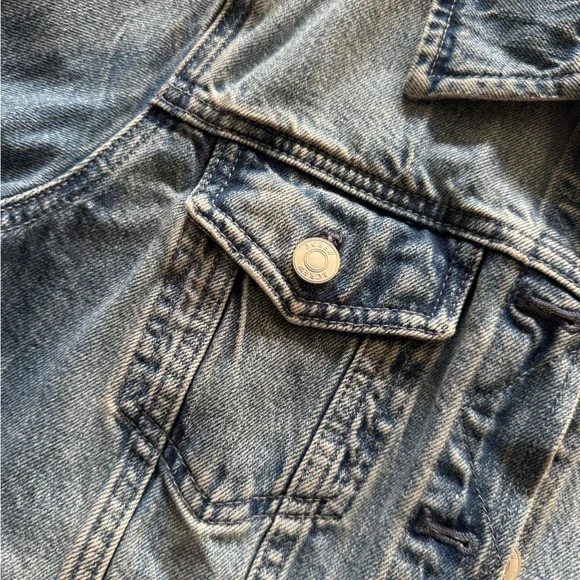 J. Crew Light Blue Denim Jacket - Picture 3 of 10